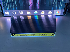 南亚商场发光舞台制作